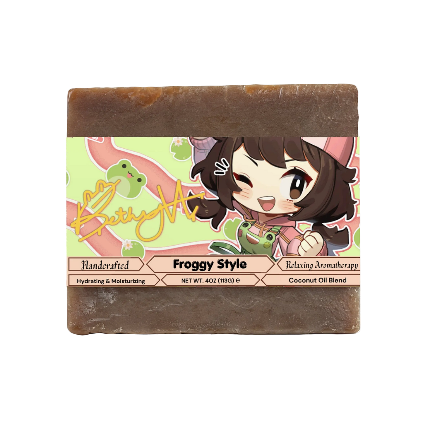 BethyVA - Froggy Style Coconut Beach Soap