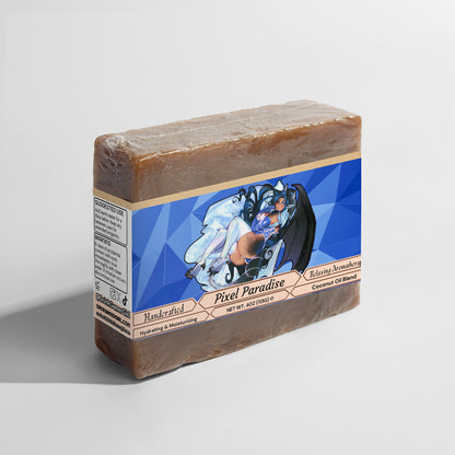 Basicallyval - Pixel Paradise Coconut Beach Soap