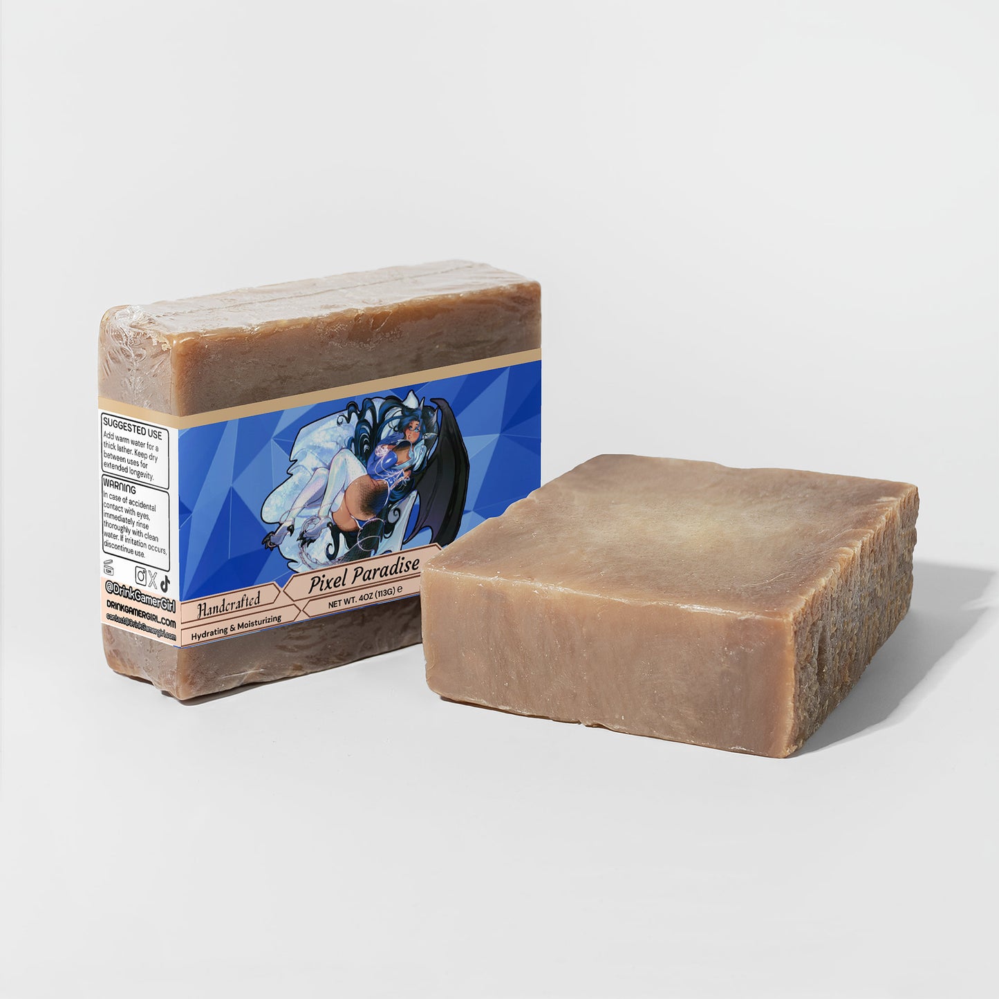 Basicallyval - Pixel Paradise Coconut Beach Soap