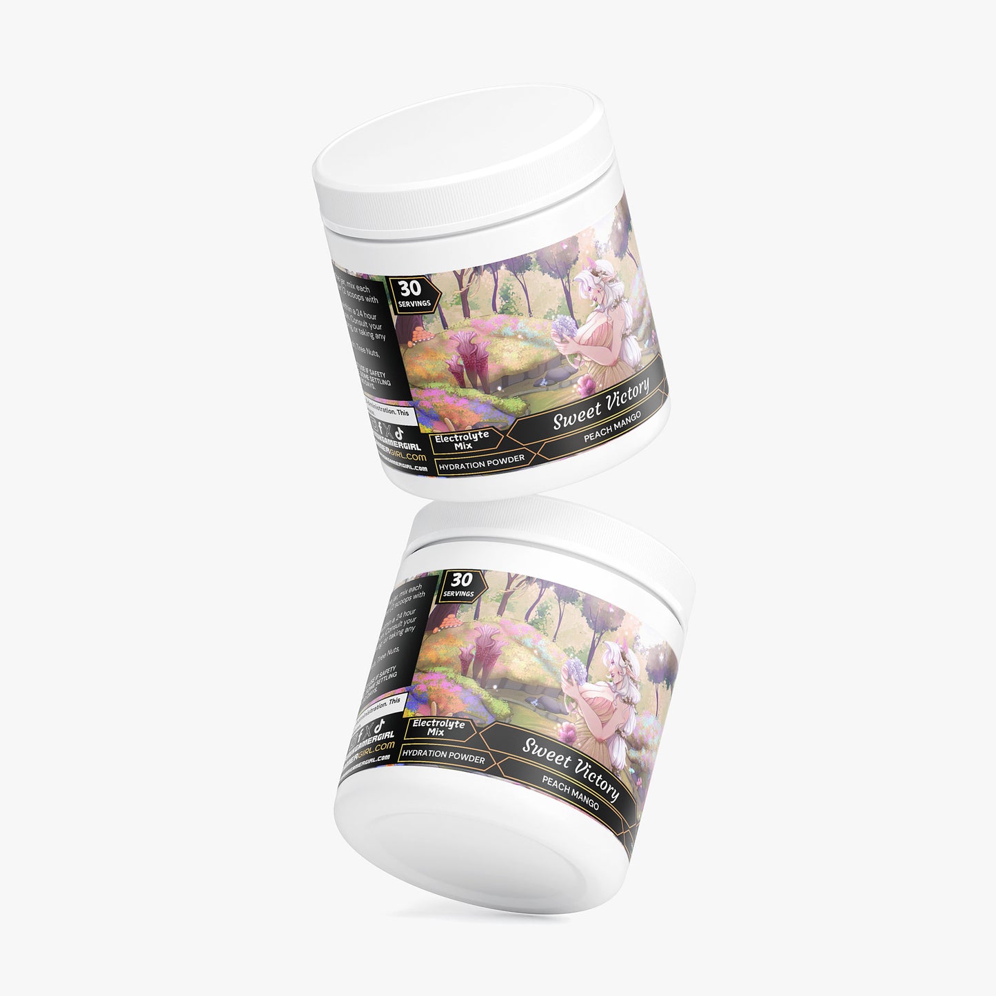 Basicallyval - Sweet Victory Hydration Powder (Peach Mango)