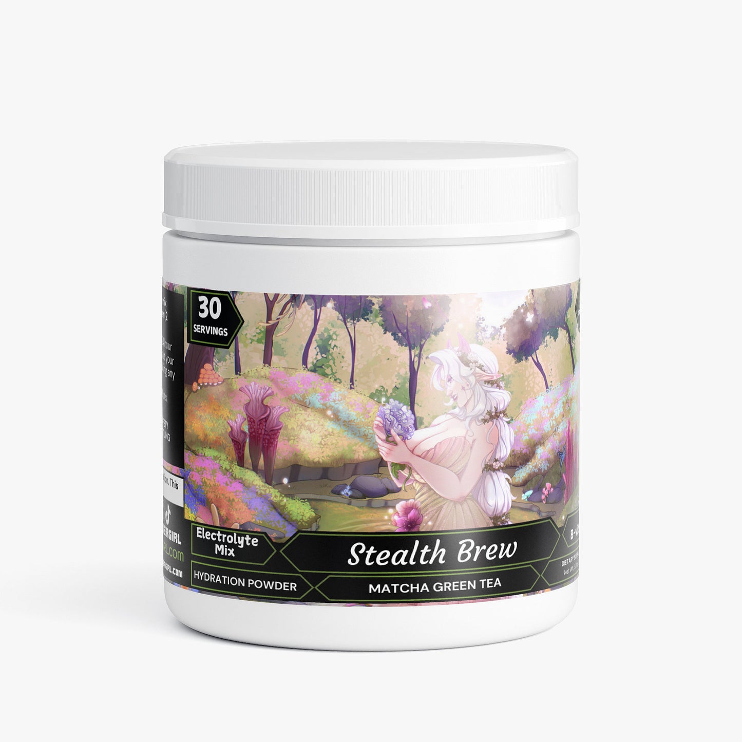 Basicallyval - Stealth Brew Hydration Powder (Matcha Green Tea)