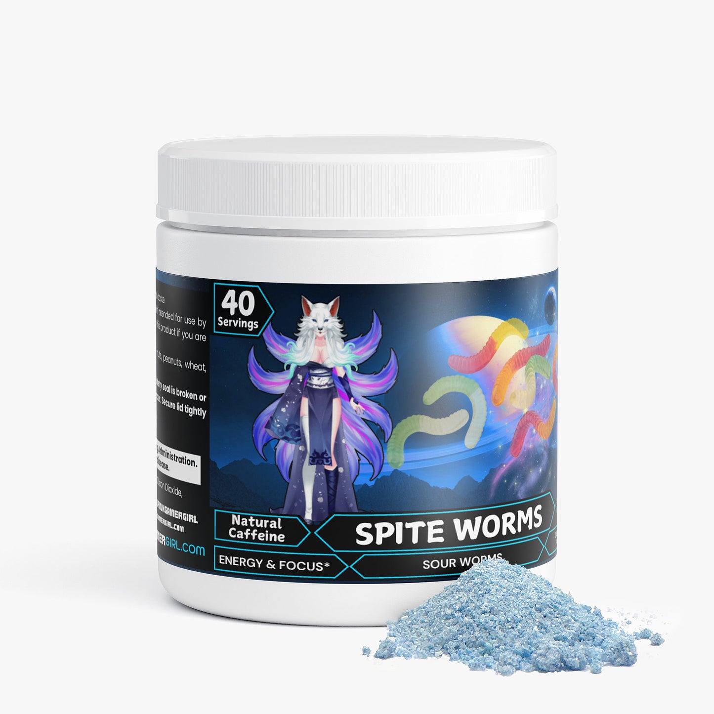 HazelWolfington - Spite Worms Focus Powder (Sour Worms)