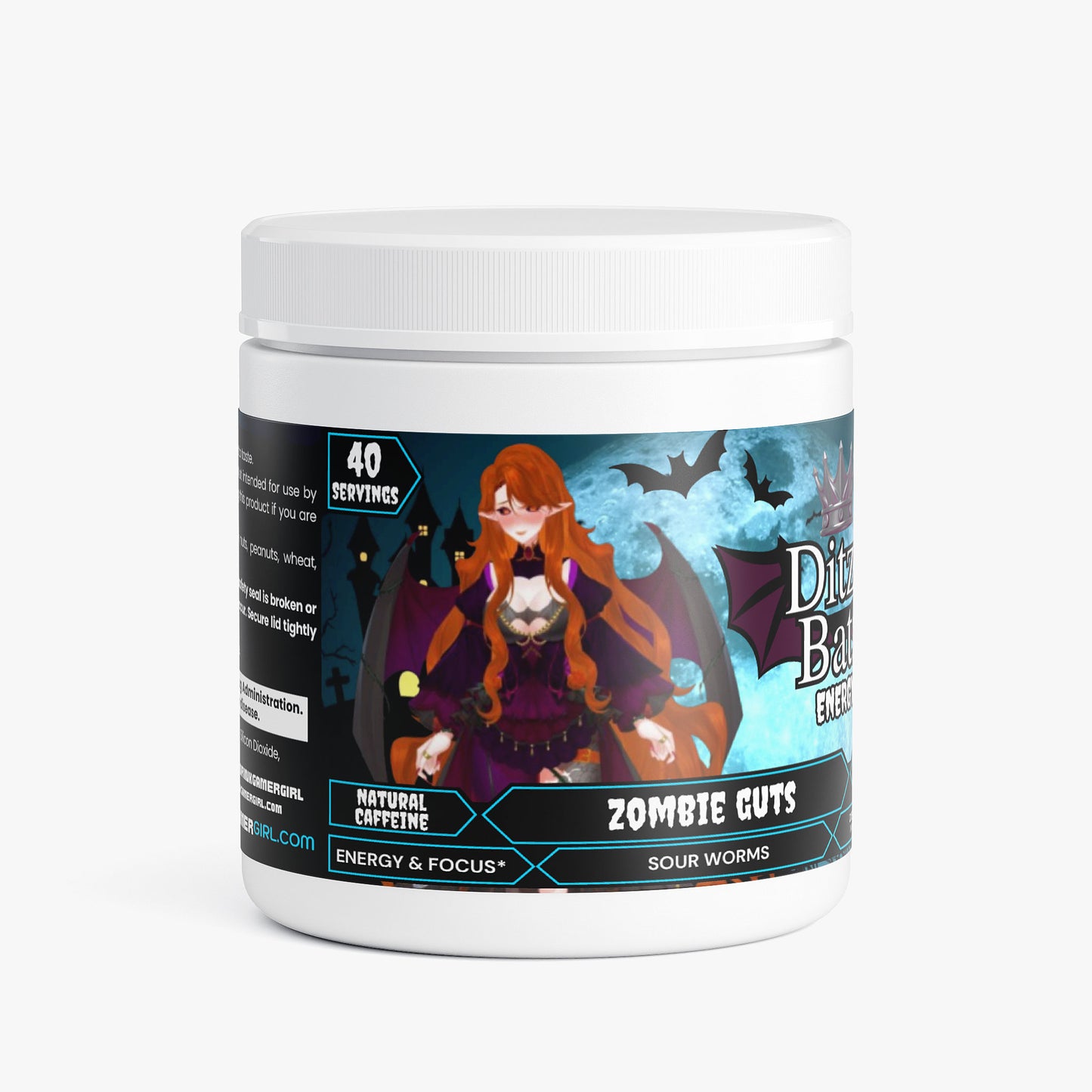 Ditzybatz - Zombie Guts Focus Powder (Sour Worms)