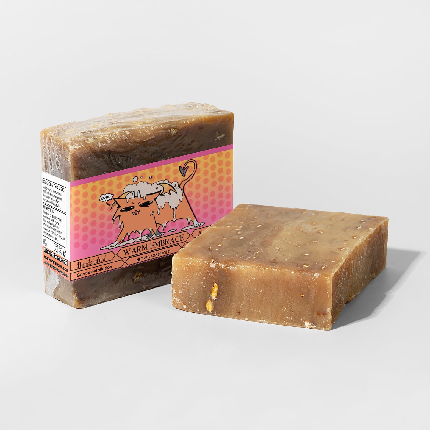 Pren - Warm Embrace Oat Milk Honey Soap