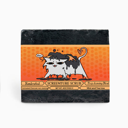 Pren - Screemture Scrub Charcoal Soap