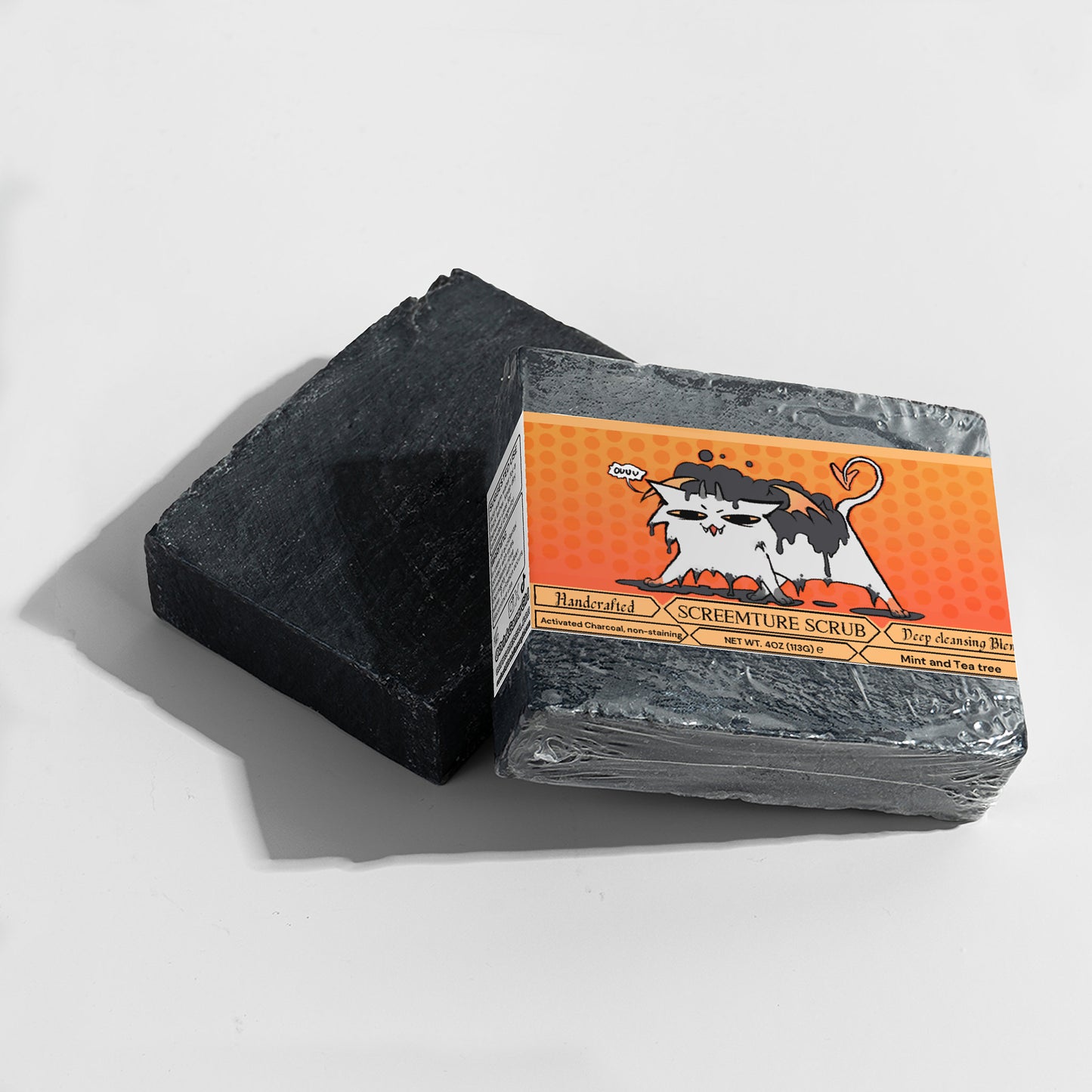 Pren - Screemture Scrub Charcoal Soap