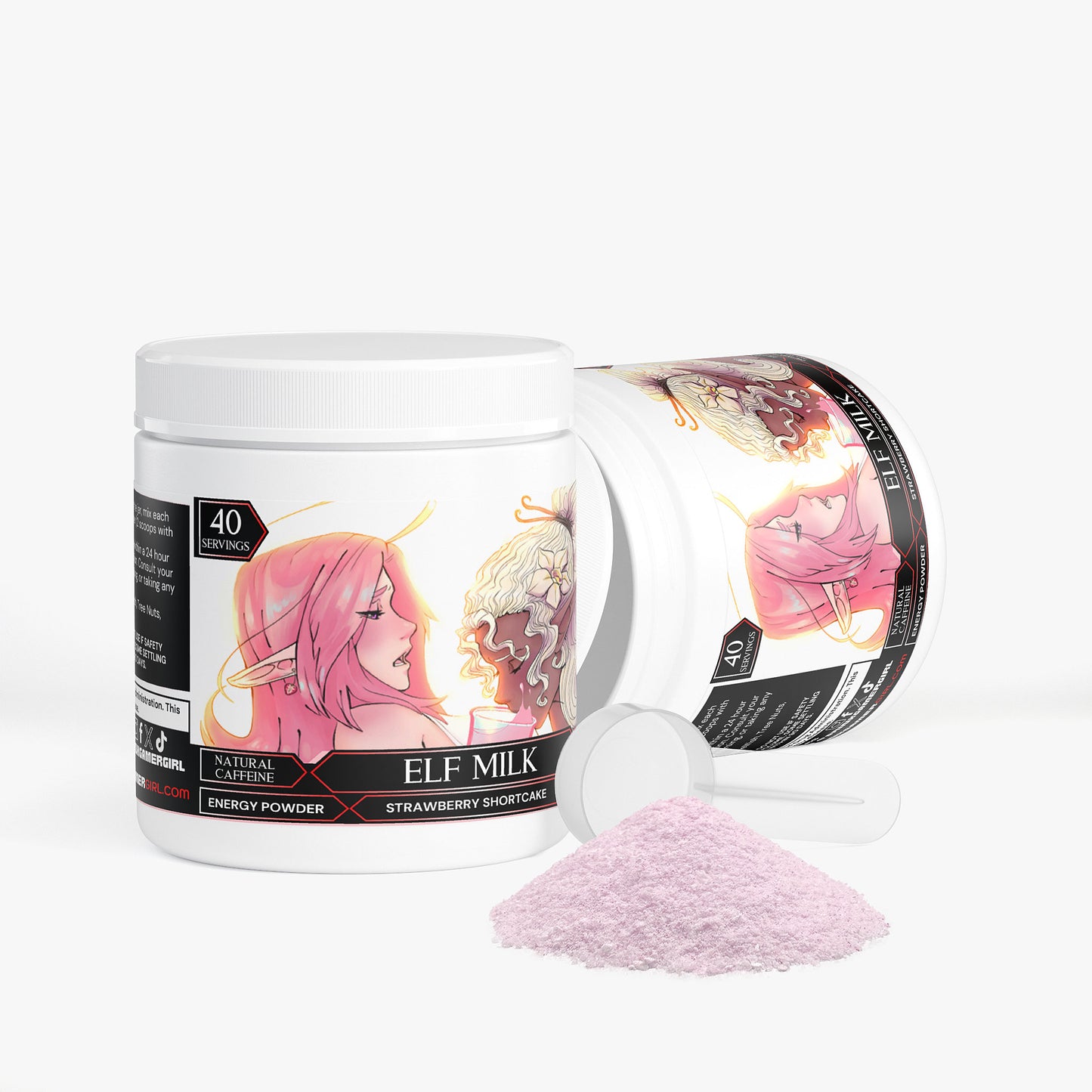 Pren - Elf Milk Energy Powder (Strawberry Shortcake)