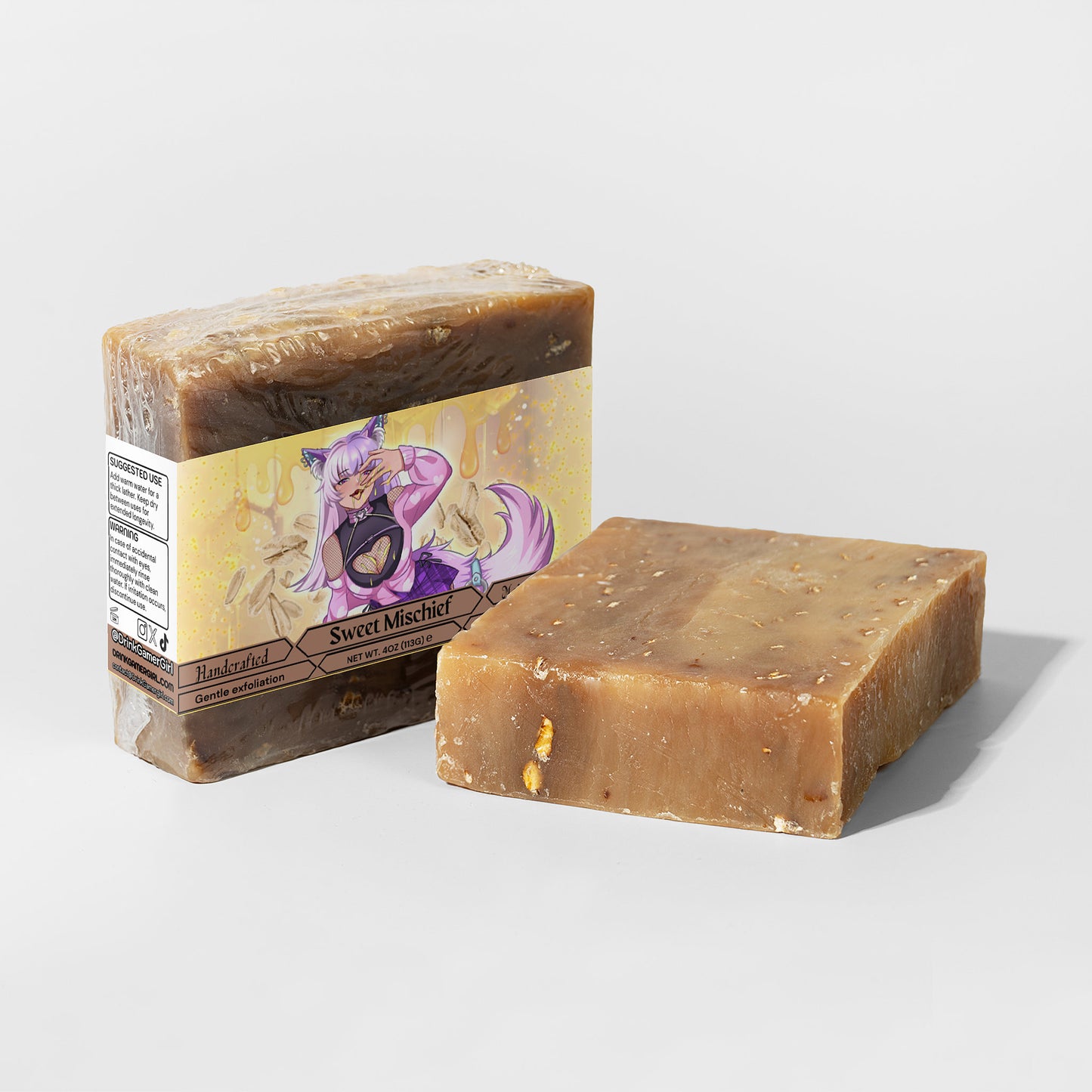 Vixxie Nocturne - Sweet Mischief Oat Milk Honey Soap