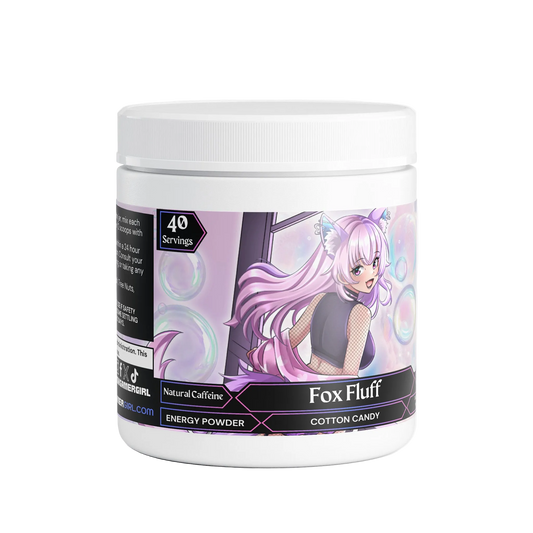 Vixxie Nocturne - Fox Fluff Energy Powder (Cotton Candy)