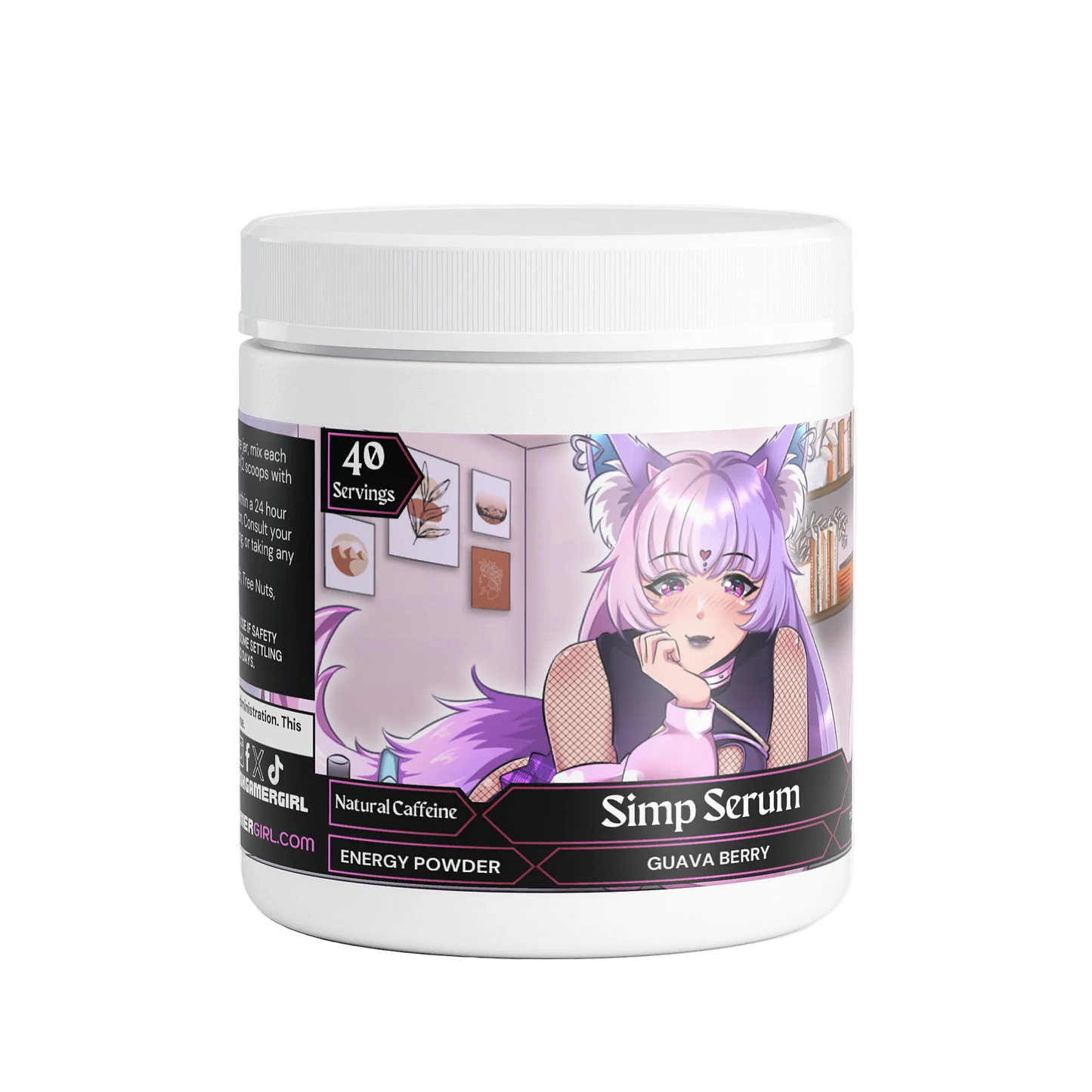 Vixxie Nocturne - Simp Serum Energy Powder (Guava Berry)