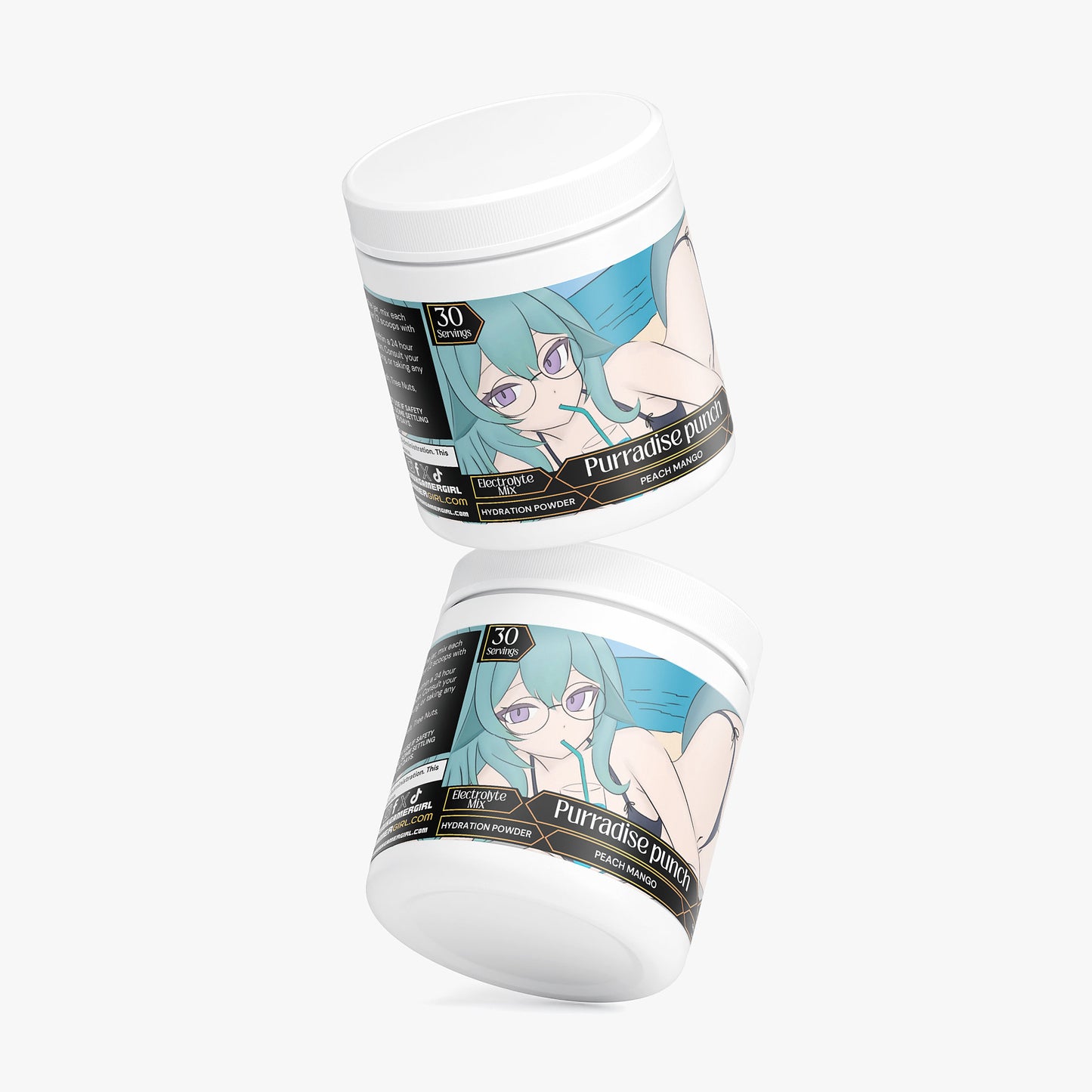 Finneko - Purradise Punch Hydration Powder (Peach Mango)