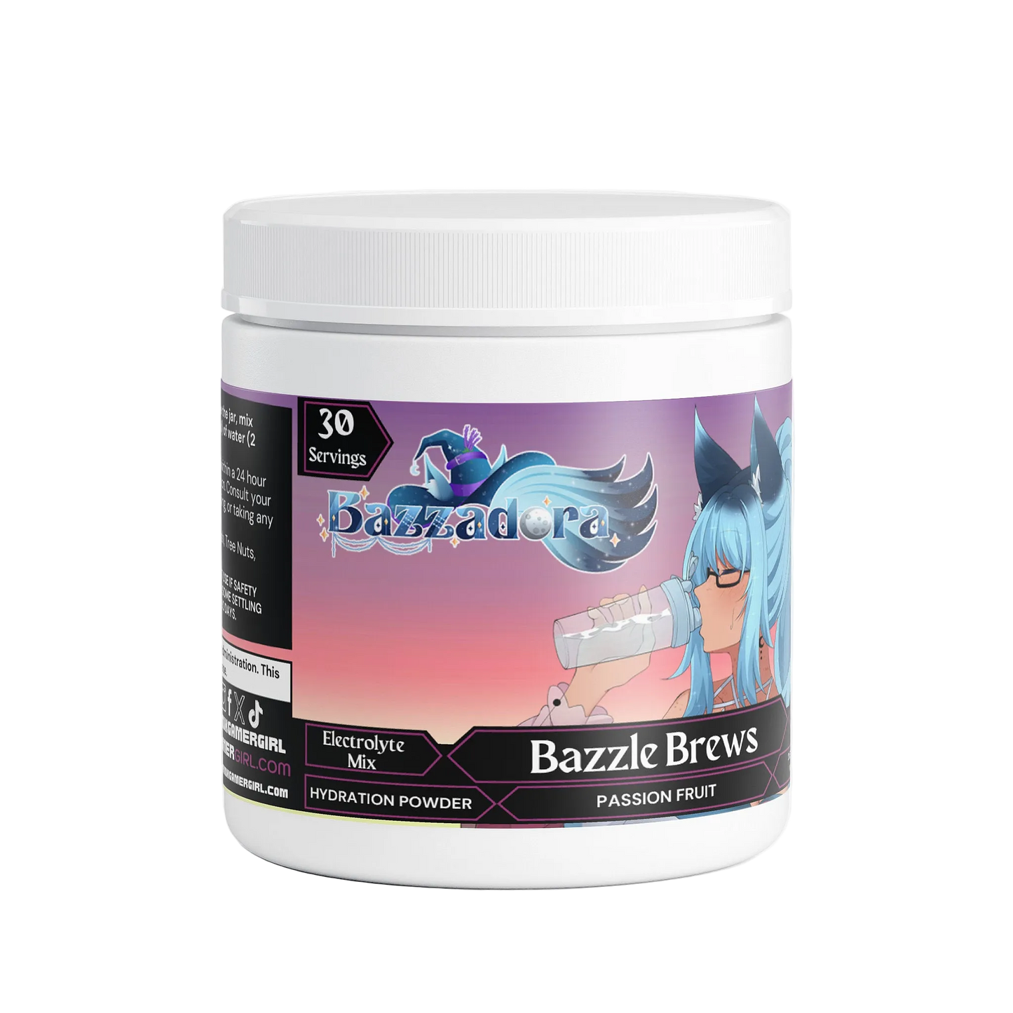 Bazzadora - Bazzle Brews Hydration Powder (Passion Fruit)