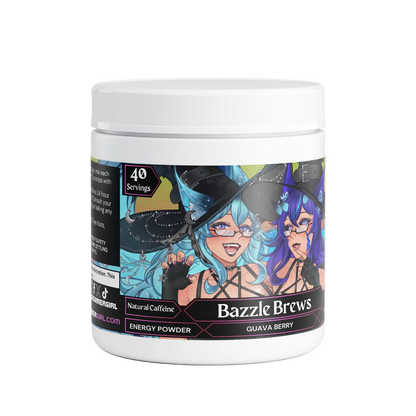 Bazzadora - Bazzle Brews Energy Powder (Guava Berry)