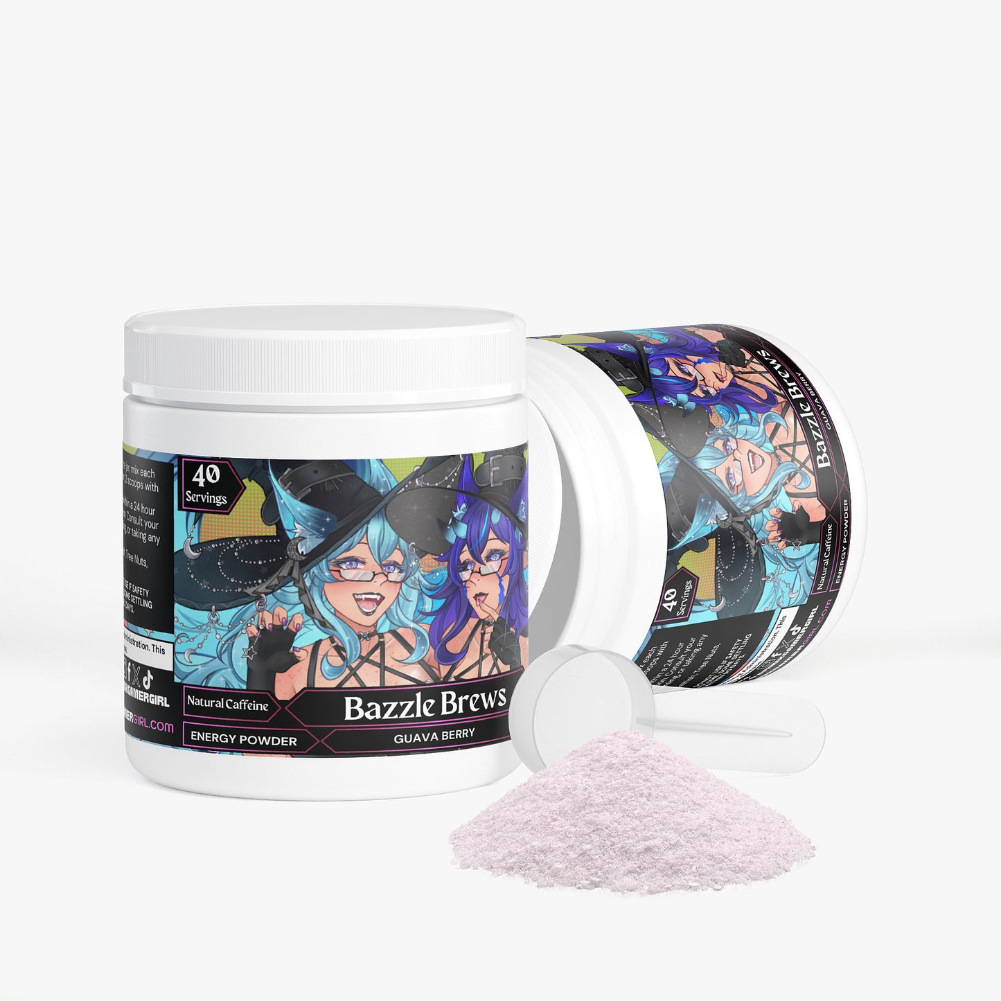 Bazzadora - Bazzle Brews Energy Powder (Guava Berry)