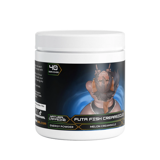 ViraTuber - Futa Fish Creamsicle Energy Powder (Melon Creamsicle)