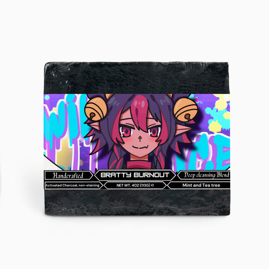 WildSpice - Bratty Burnout Charcoal Soap