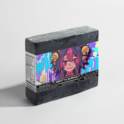WildSpice - Bratty Burnout Charcoal Soap