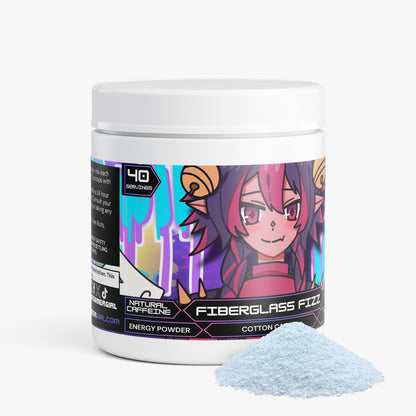WildSpice - Fiberglass Fizz Energy Powder (Cotton Candy)
