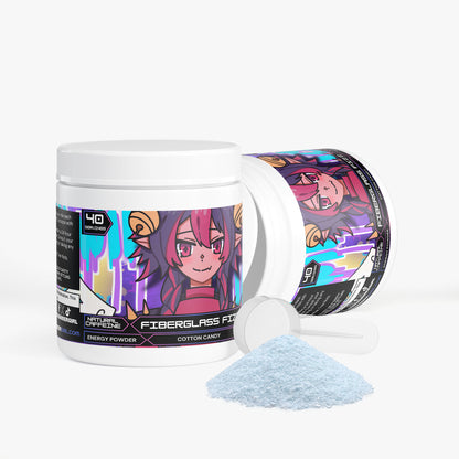 WildSpice - Fiberglass Fizz Energy Powder (Cotton Candy)