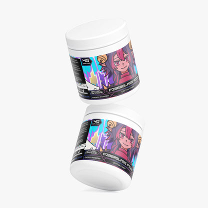 WildSpice - Fiberglass Fizz Energy Powder (Cotton Candy)