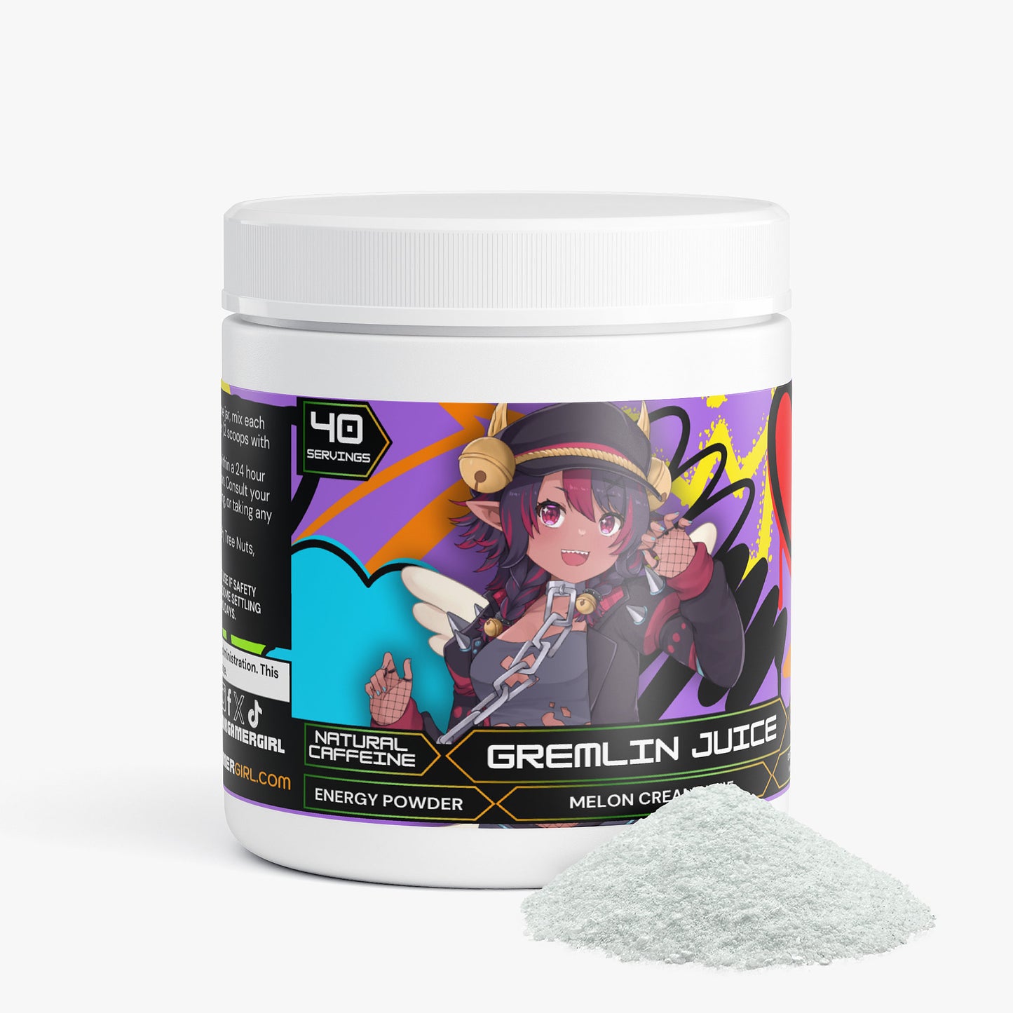 WildSpice - Gremlin Juice Energy Powder (Melon Creamsicle)