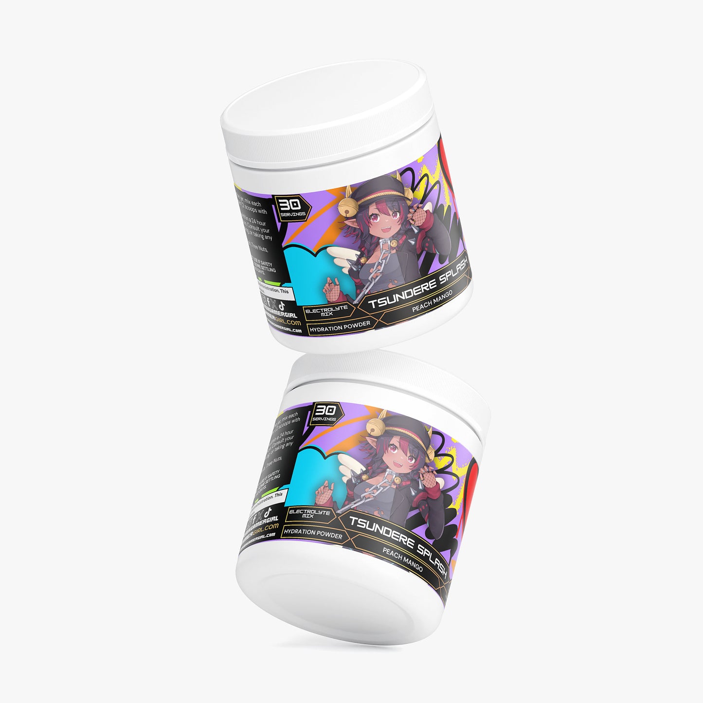 WildSpice - Tsundere Splash Hydration Powder (Peach Mango)