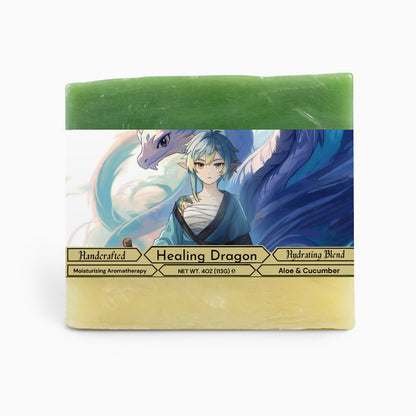 Sabiella Drakeheart - Healing Dragon Aloe & Cool Cucumber Soap