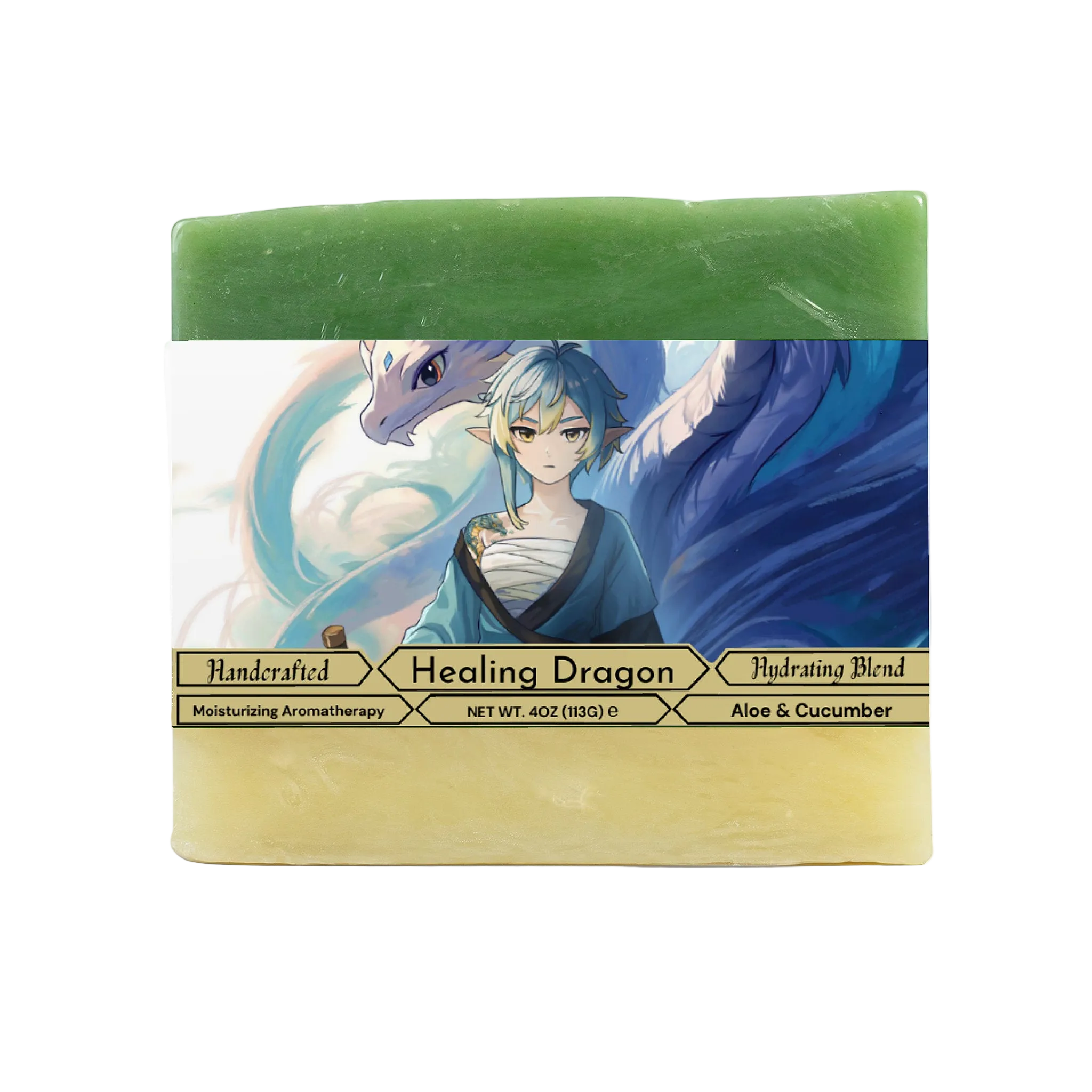 Sabiella Drakeheart - Healing Dragon Aloe & Cool Cucumber Soap – Drink ...
