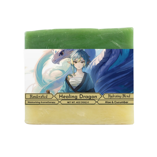 Sabiella Drakeheart - Healing Dragon Aloe & Cool Cucumber Soap