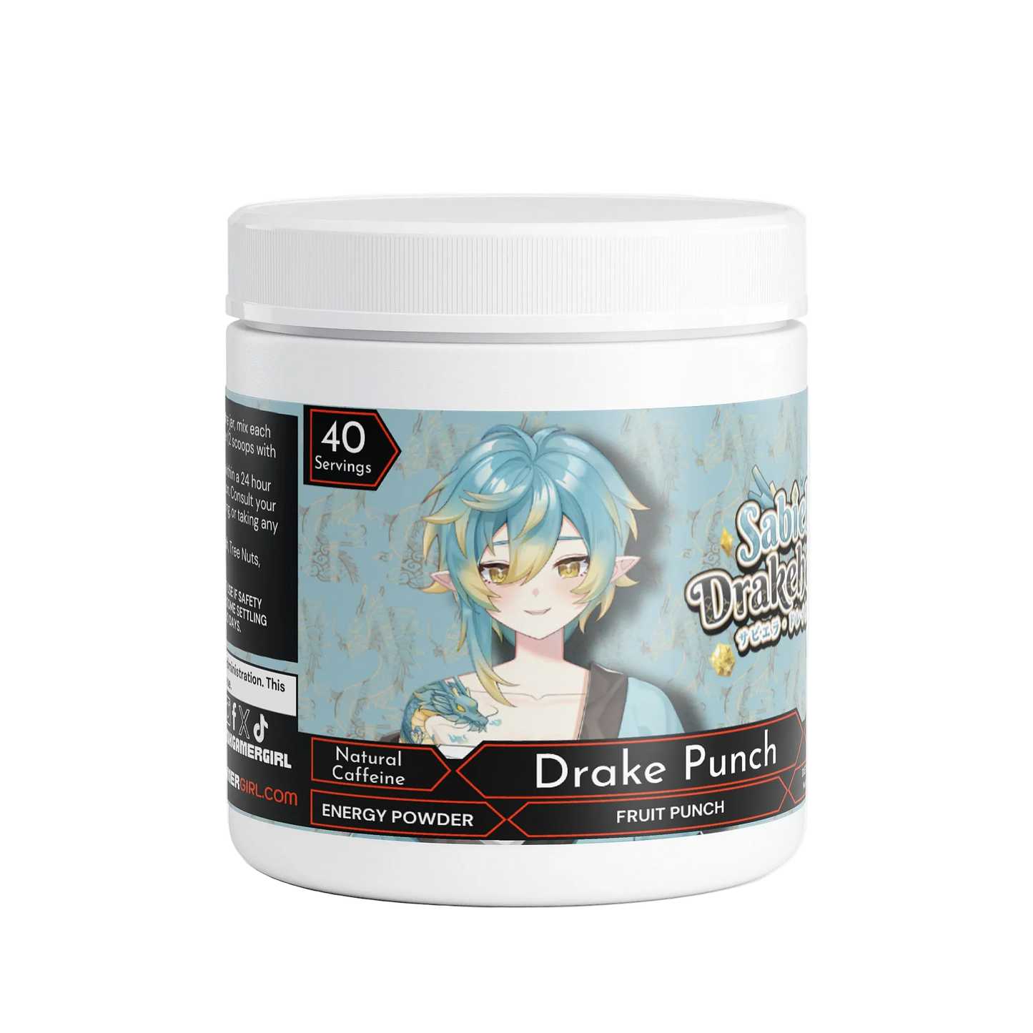Sabiella Drakeheart - Drake Punch Energy Powder (Fruit Punch)
