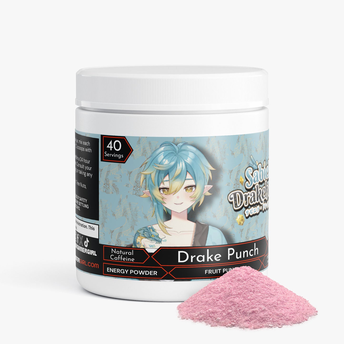 Sabiella Drakeheart - Drake Punch Energy Powder (Fruit Punch)