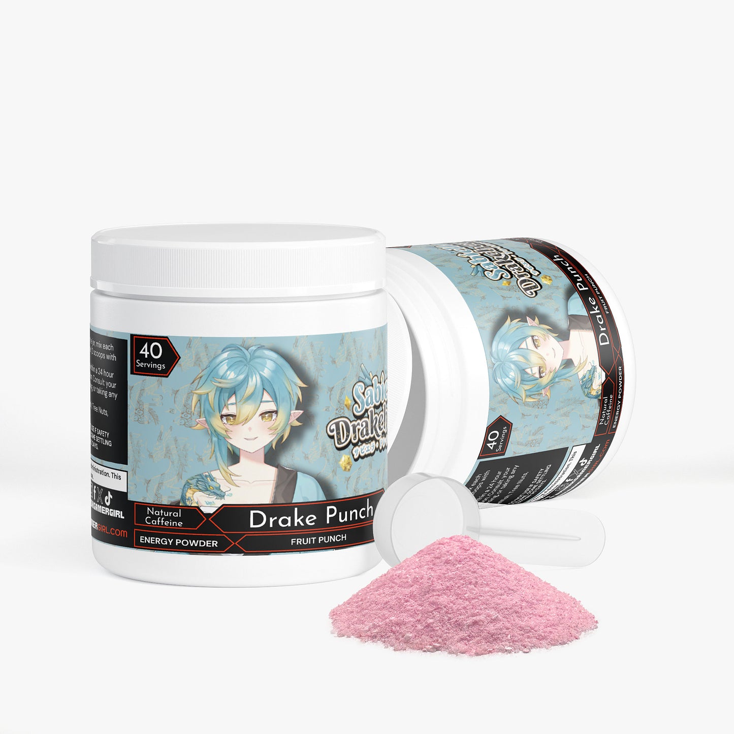 Sabiella Drakeheart - Drake Punch Energy Powder (Fruit Punch)