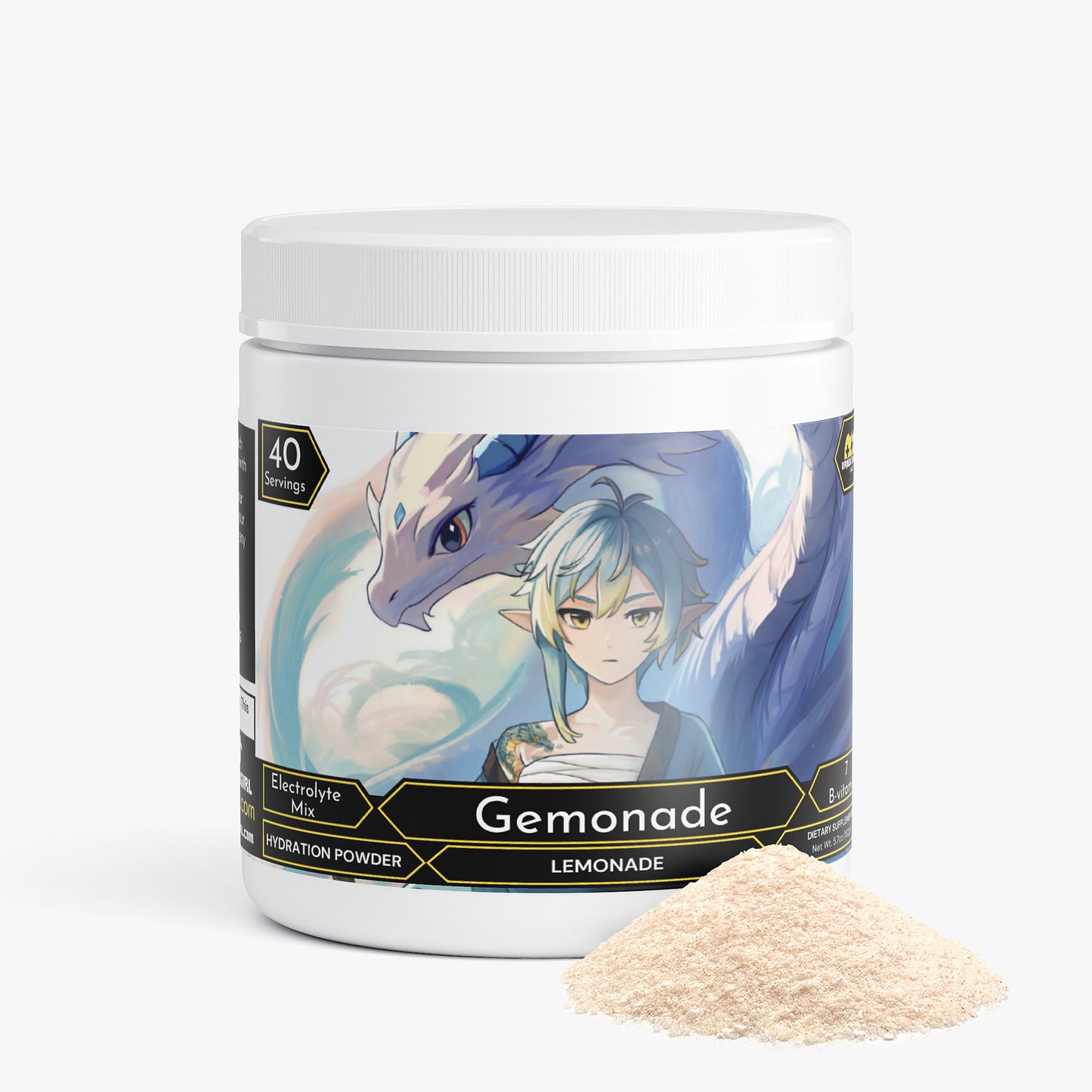 Sabiella Drakeheart - Gemonade Hydration Powder (Lemonade)