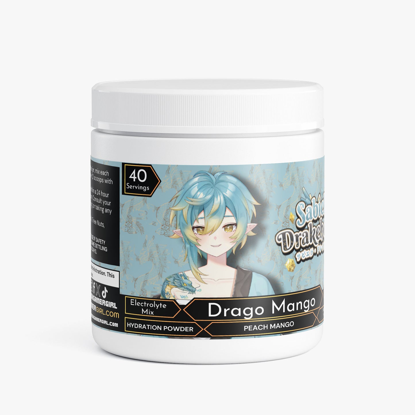 Sabiella Drakeheart - Drago Mongo Hydration Powder (Peach Mango)