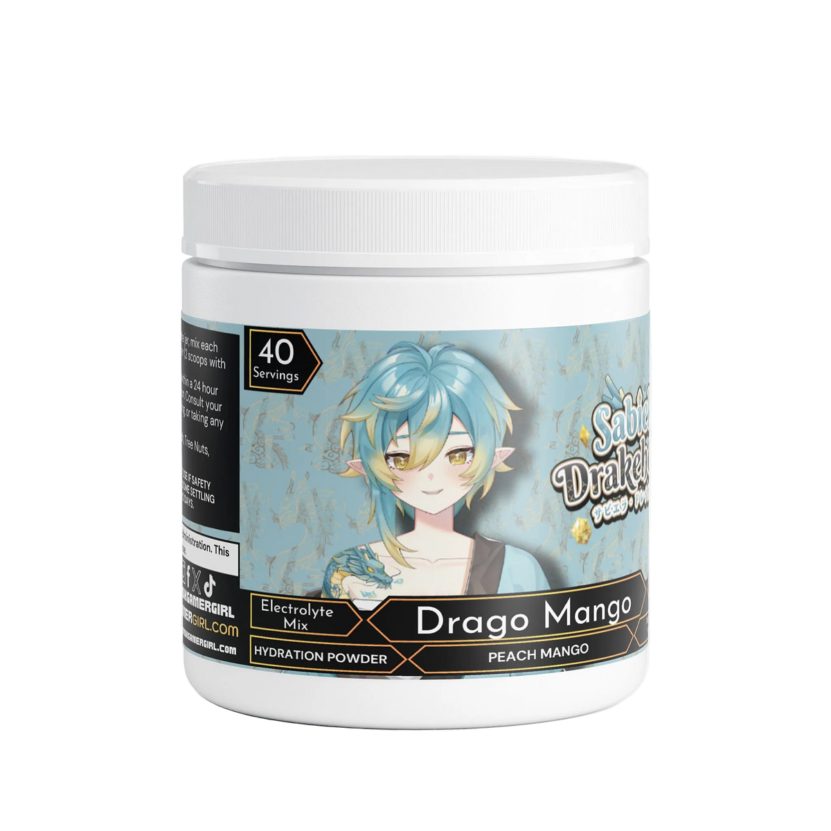 Sabiella Drakeheart - Drago Mongo Hydration Powder (Peach Mango)