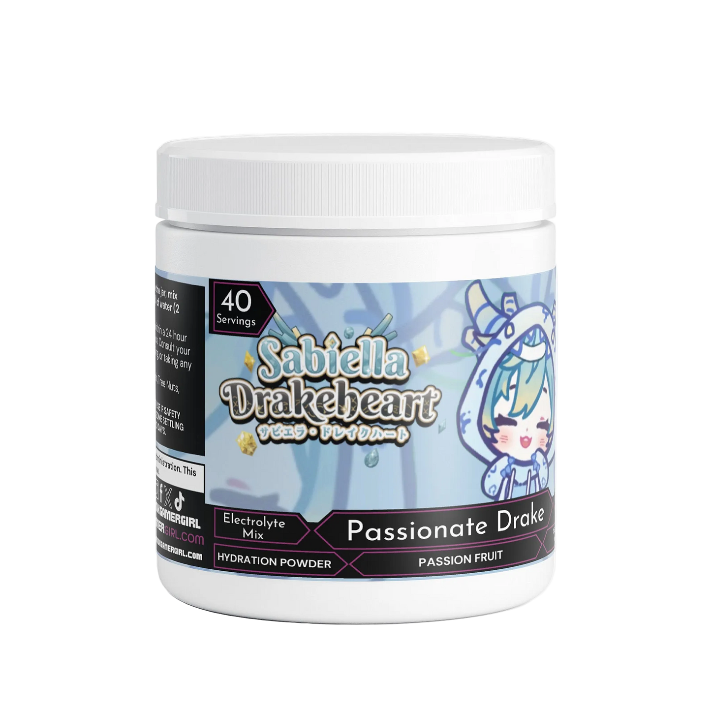 Sabiella Drakeheart - Passionate Drake Hydration Powder (Passion Fruit)