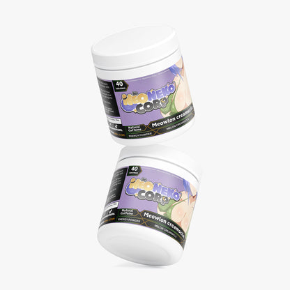 Neo Gray - Meowlon creamscile Energy Powder (Melon Creamsicle)