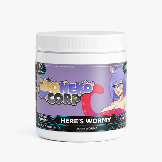 Neo Gray - HERE'S WORMY Focus Powder (Sour Gummi Worm)