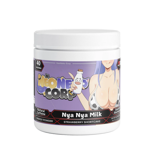Neo Gray - Nya Nya Milk Energy Powder (Strawberry Shortcake)