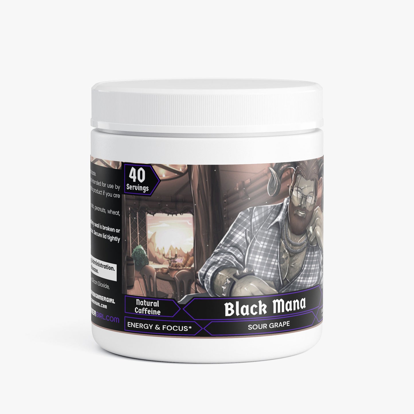 FinnishWarchief - Black Mana Focus Powder (Sour Grape)