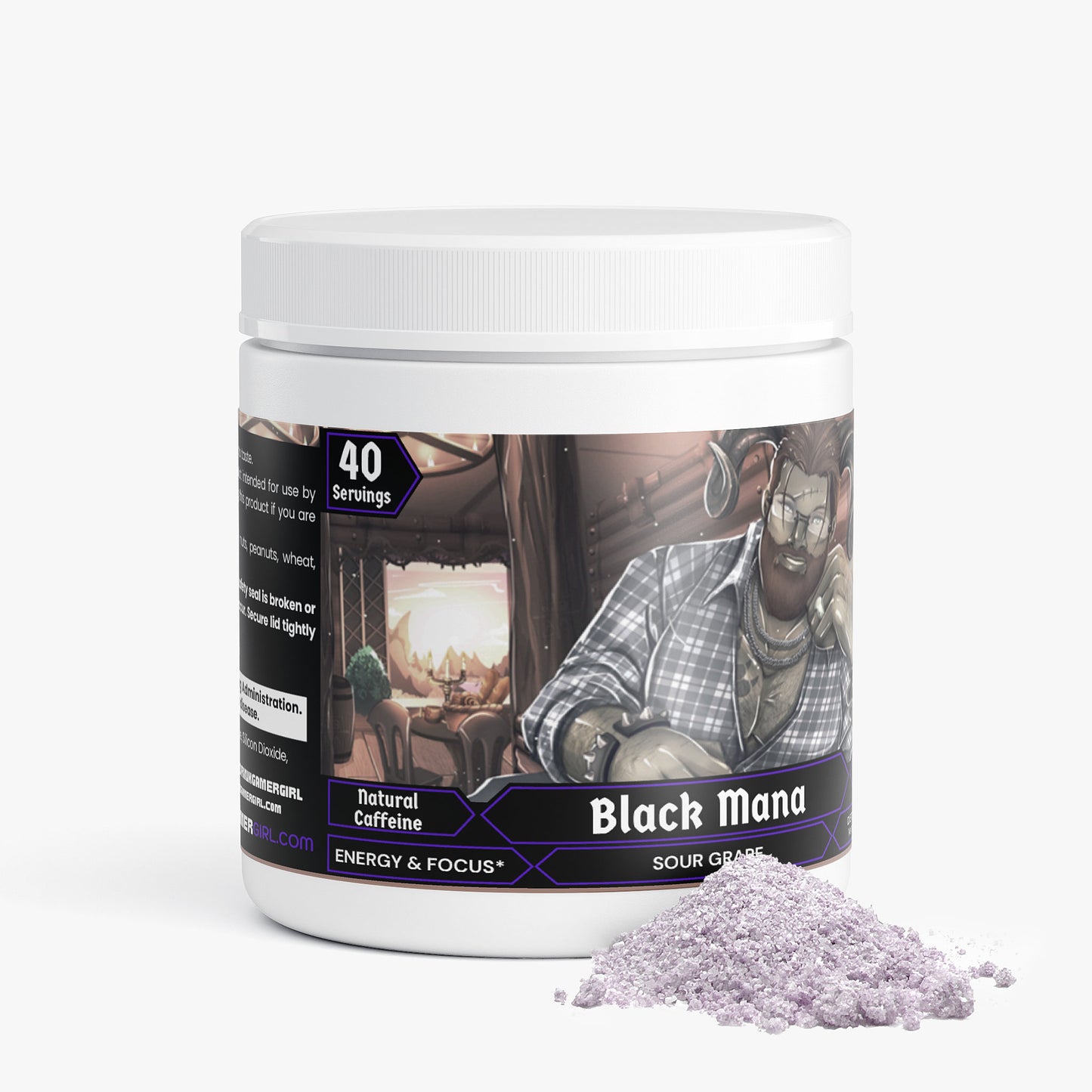 FinnishWarchief - Black Mana Focus Powder (Sour Grape)