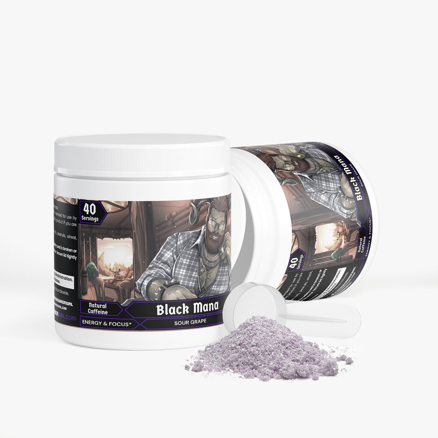 FinnishWarchief - Black Mana Focus Powder (Sour Grape)
