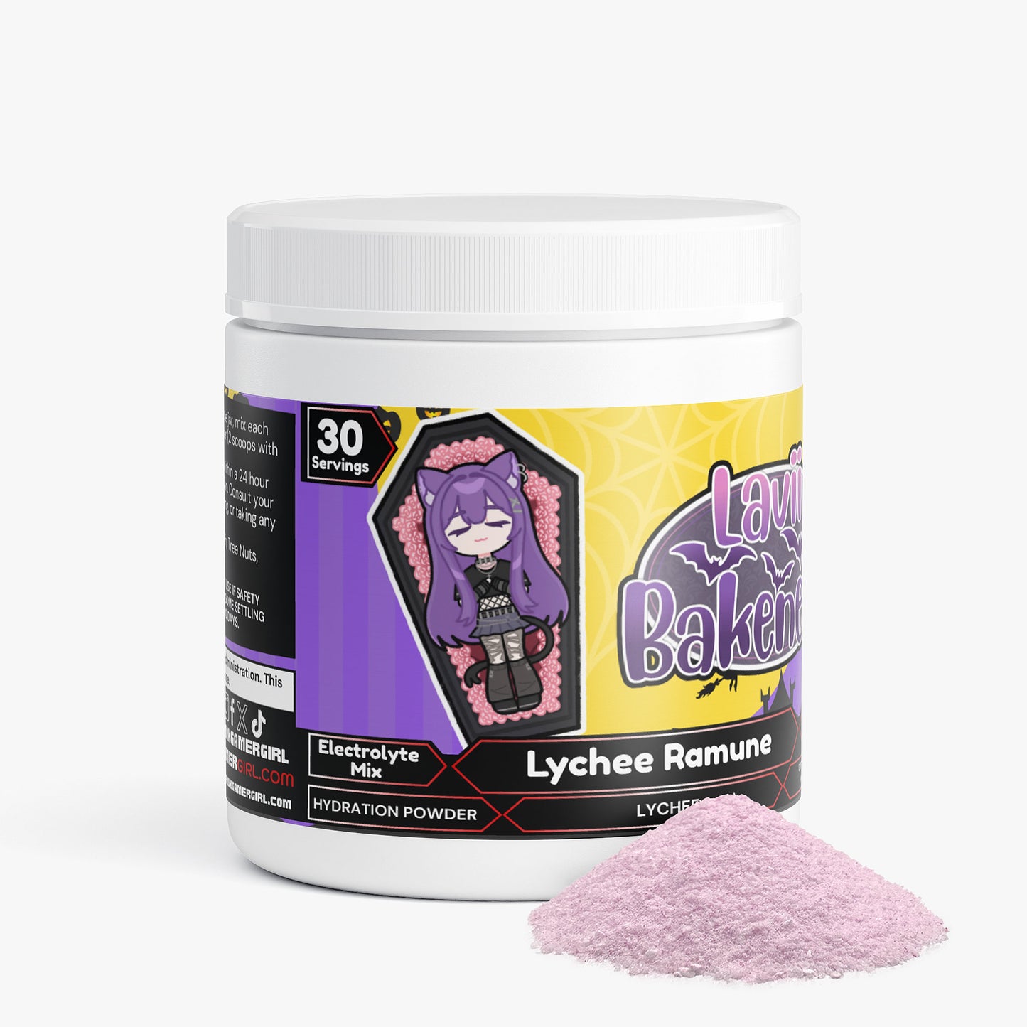 Lavii Bakeneko - Lychee Ramune Hydration Powder (Lychee)