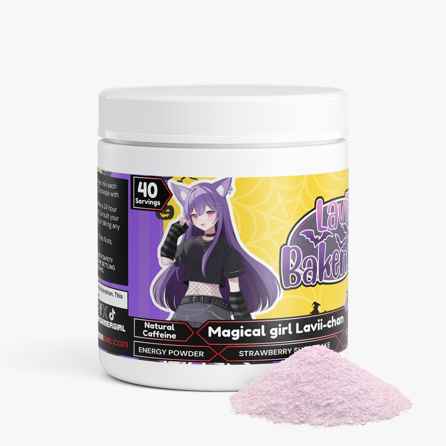 Lavii Bakeneko - Magical girl Lavii-chan Energy Powder (Strawberry Shortcake)