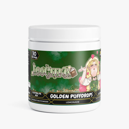EcoGeeko - Golden Puffdrops Hydration Powder (Lemonade)
