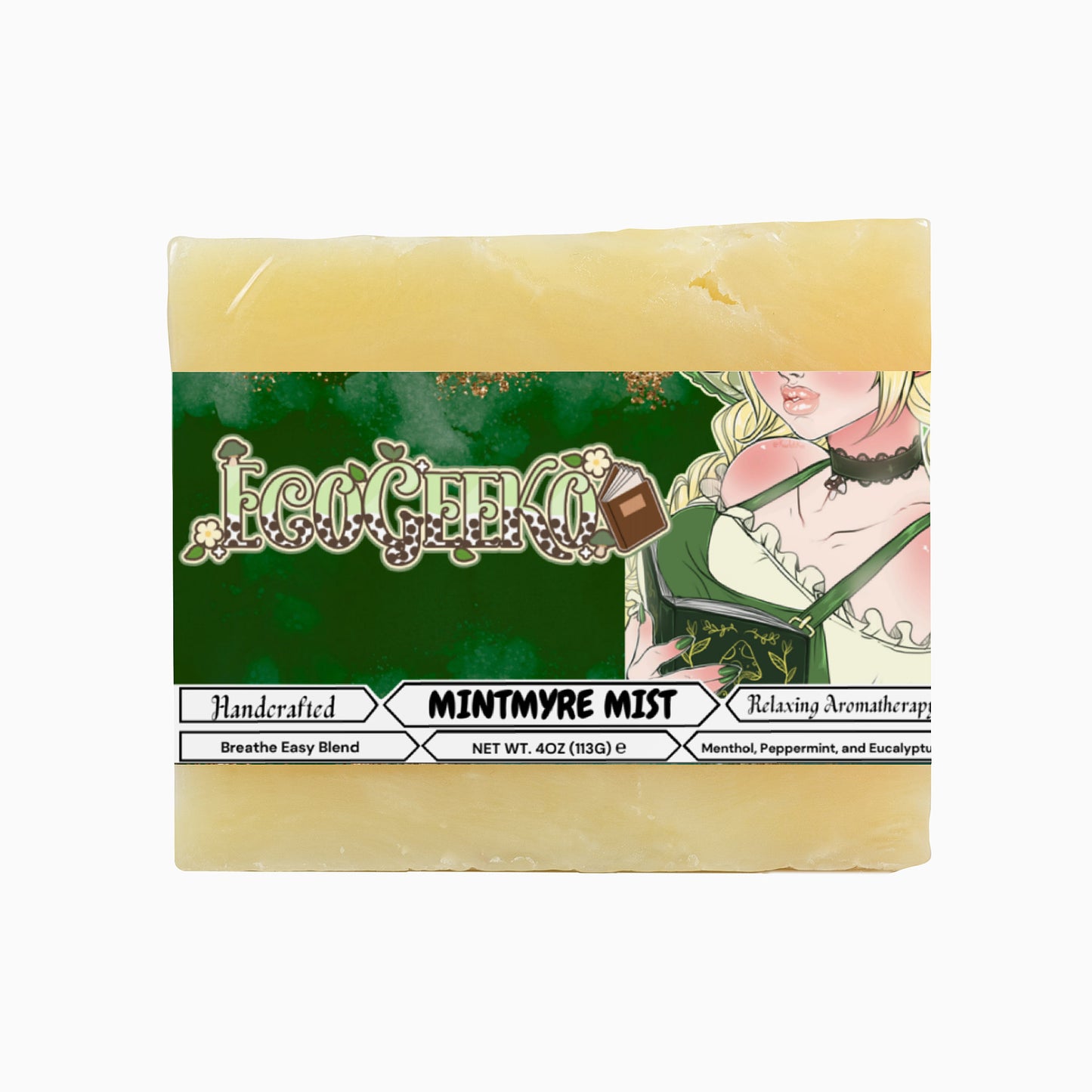 EcoGeeko - Mintmyre Mist Breathe Clear Soap