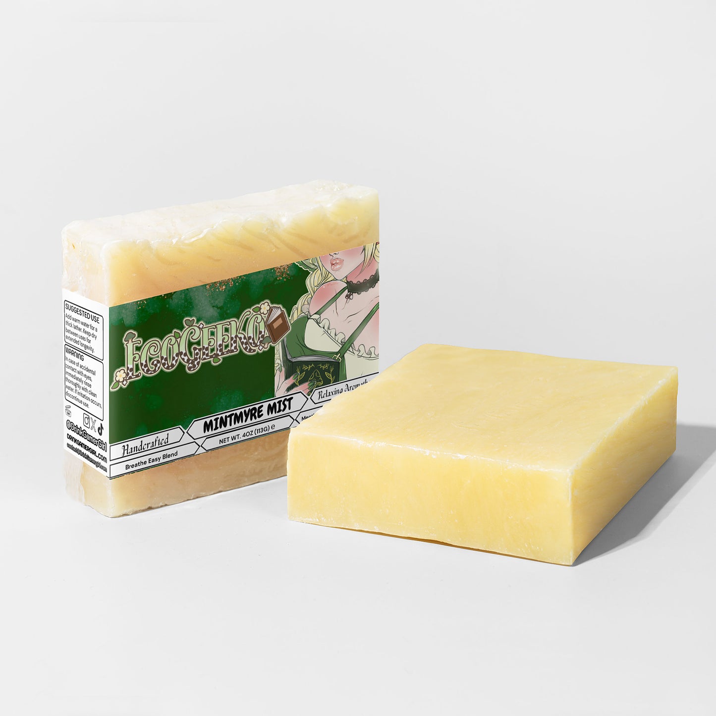 EcoGeeko - Mintmyre Mist Breathe Clear Soap