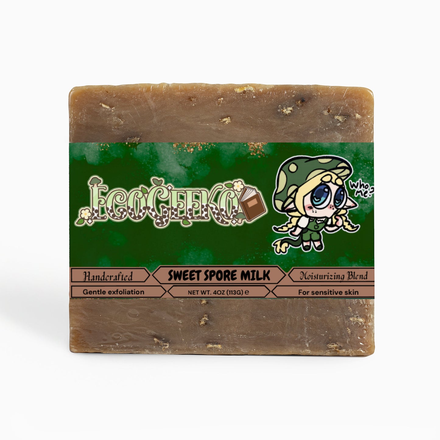 EcoGeeko - Sweet Spore Milk Oat Milk Honey Soap