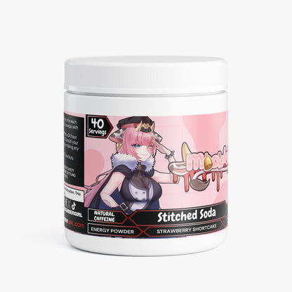 MoobieVT - Stitched Soda Energy Powder (Strawberry Shortcake)