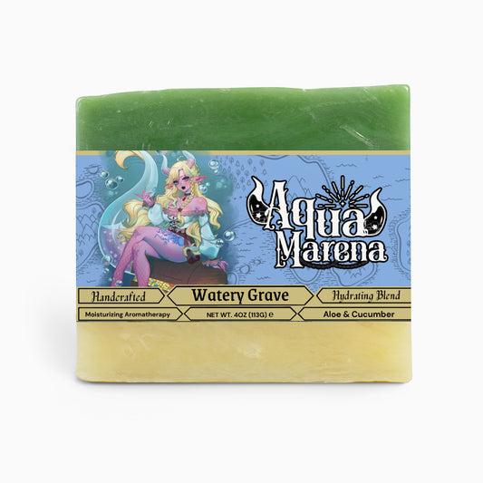 Aqua Marena - Watery Grave Aloe & Cool Cucumber Soap